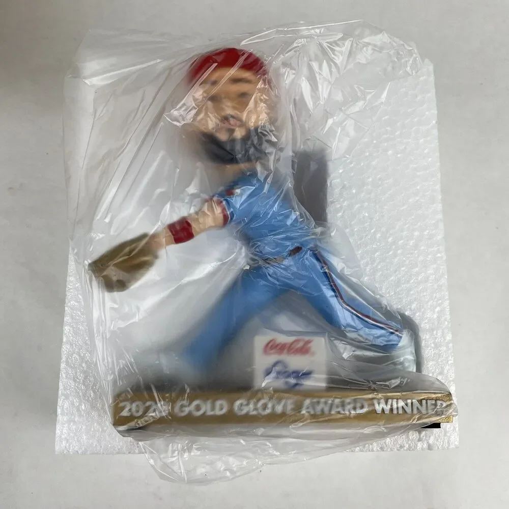 Isiah Kiner-Falefa Gold Glove Bobblehead 2021 Texas Rangers New